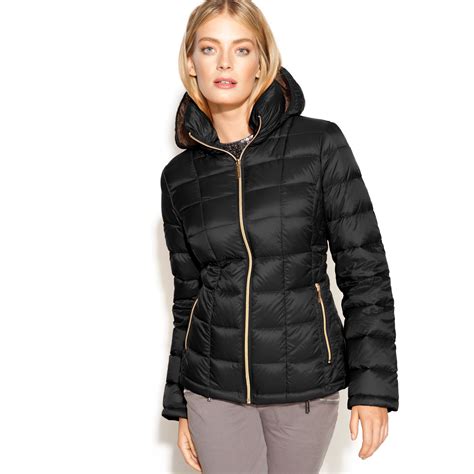 new michael kors puffer winter coat|Michael Kors packable puffer jacket.